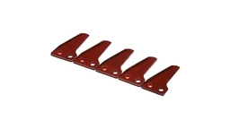 Knife 48mm L x 27mm W x 2mm Thk — fits 36 New Holland models — 9838803
