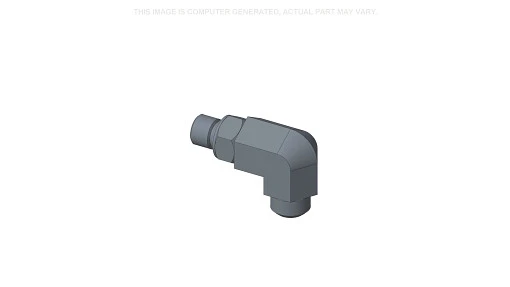 90 Elbow 1-14'' Orfs x 1-1/16''-12 Orb — fits 77 models across the New Holland lineup — 9991973