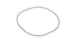O-Ring 3mm Thk x 269mm ID, 70 Duro — fits 19 New Holland models — SBA052109073