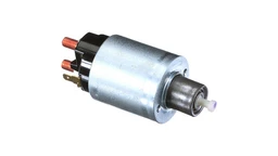 Solenoid for New Holland equipment. Electromagnetic actuator for hydraulic valve or system control.