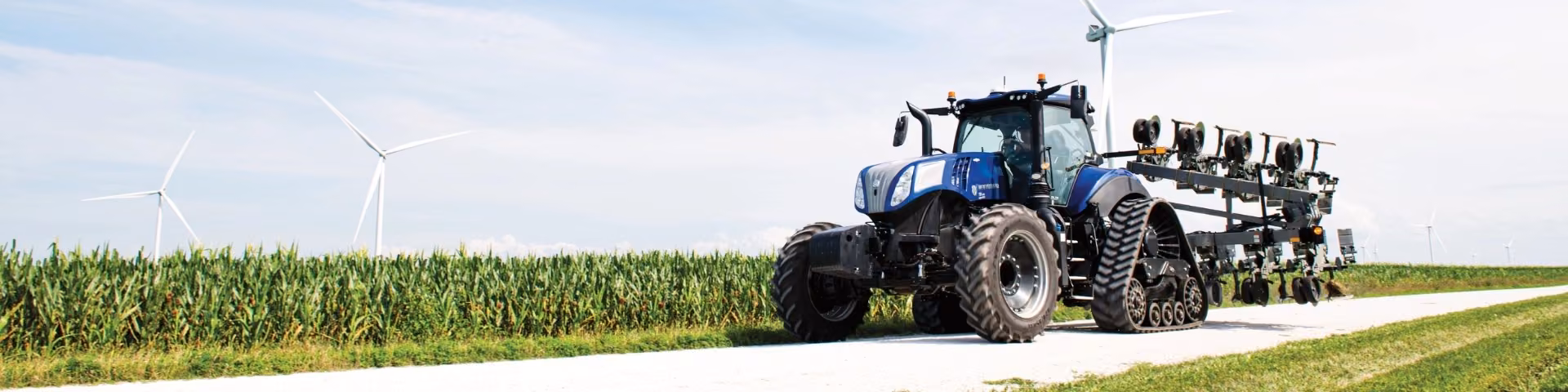New Holland equipment