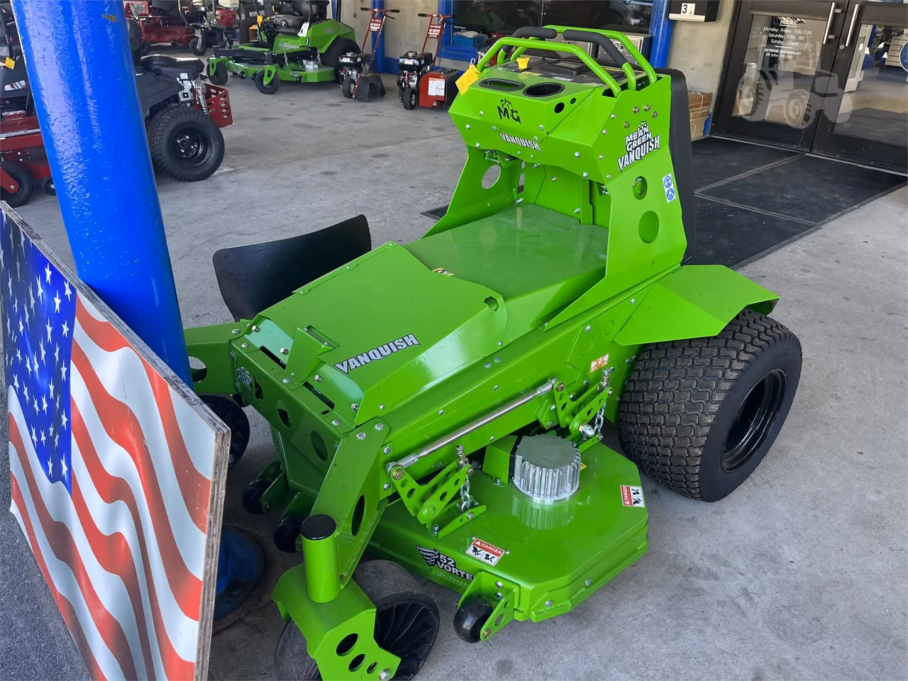 2024 Mean Green VQS60S220 Stand-On Mower