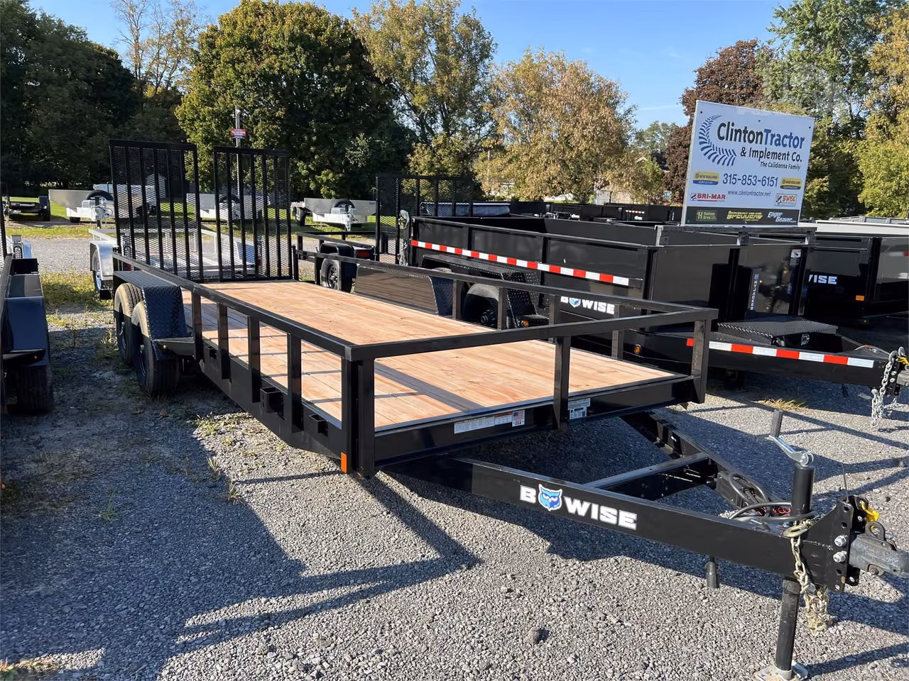 2026 BWISE Trailers EH20-10 Equipment Trailer