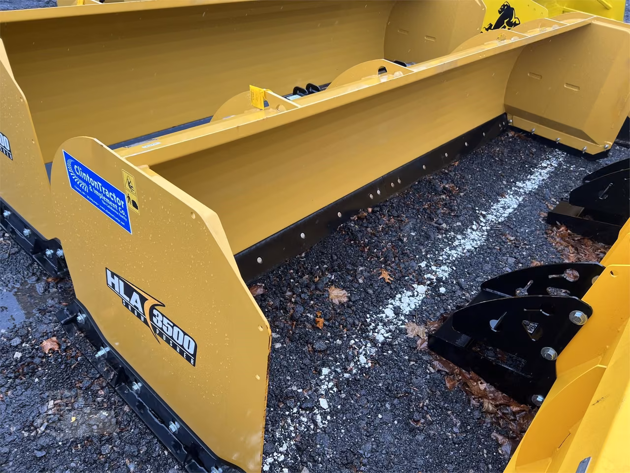 2022 HLA Attachments SP350012LF Snow Pusher