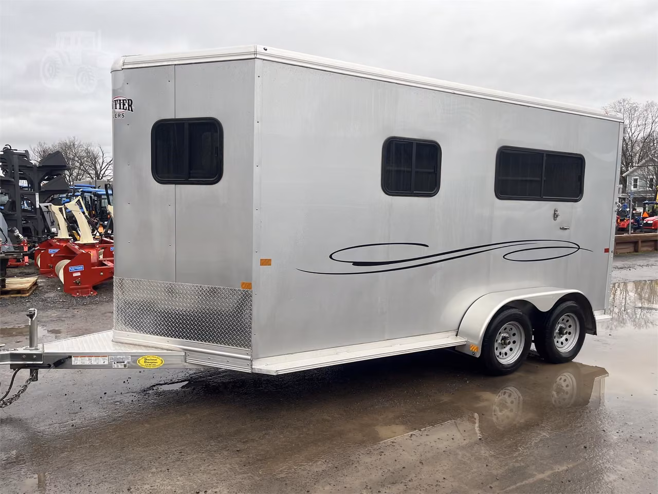 2023 Frontier Horse Trailer