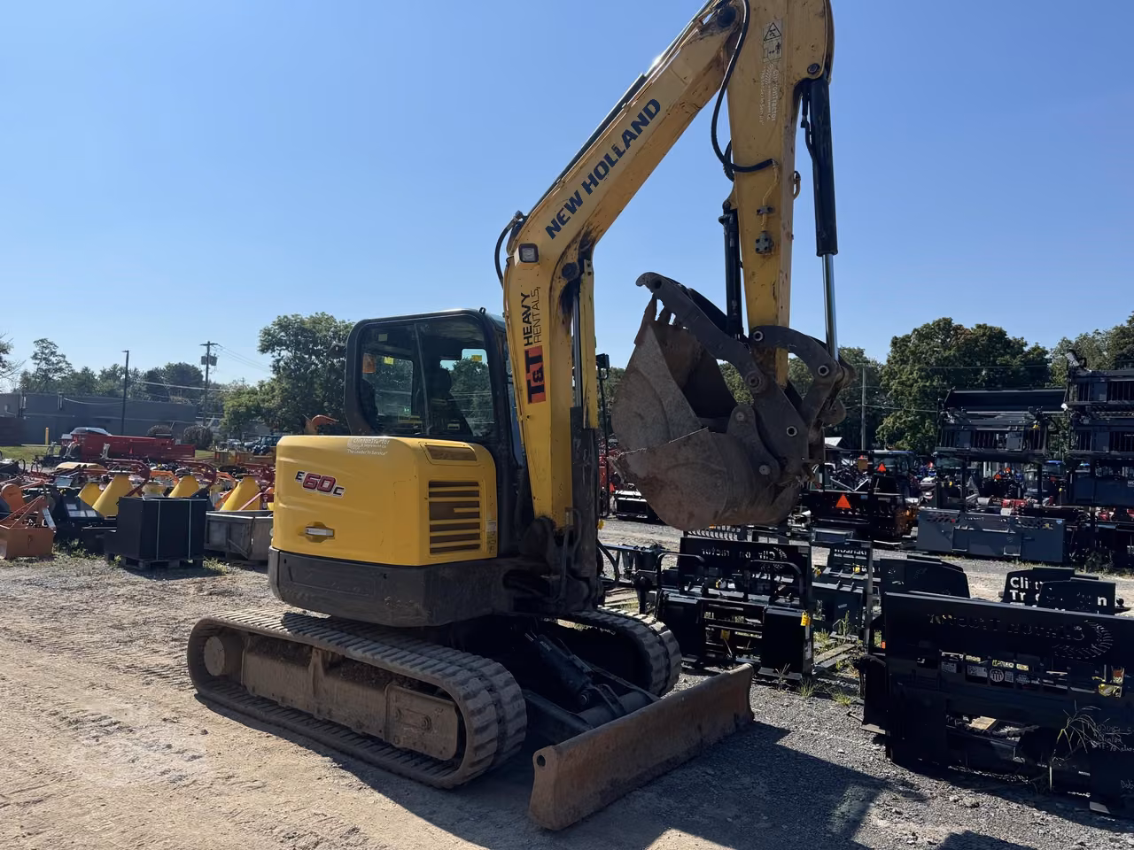 2019 New Holland E60C Excavator
