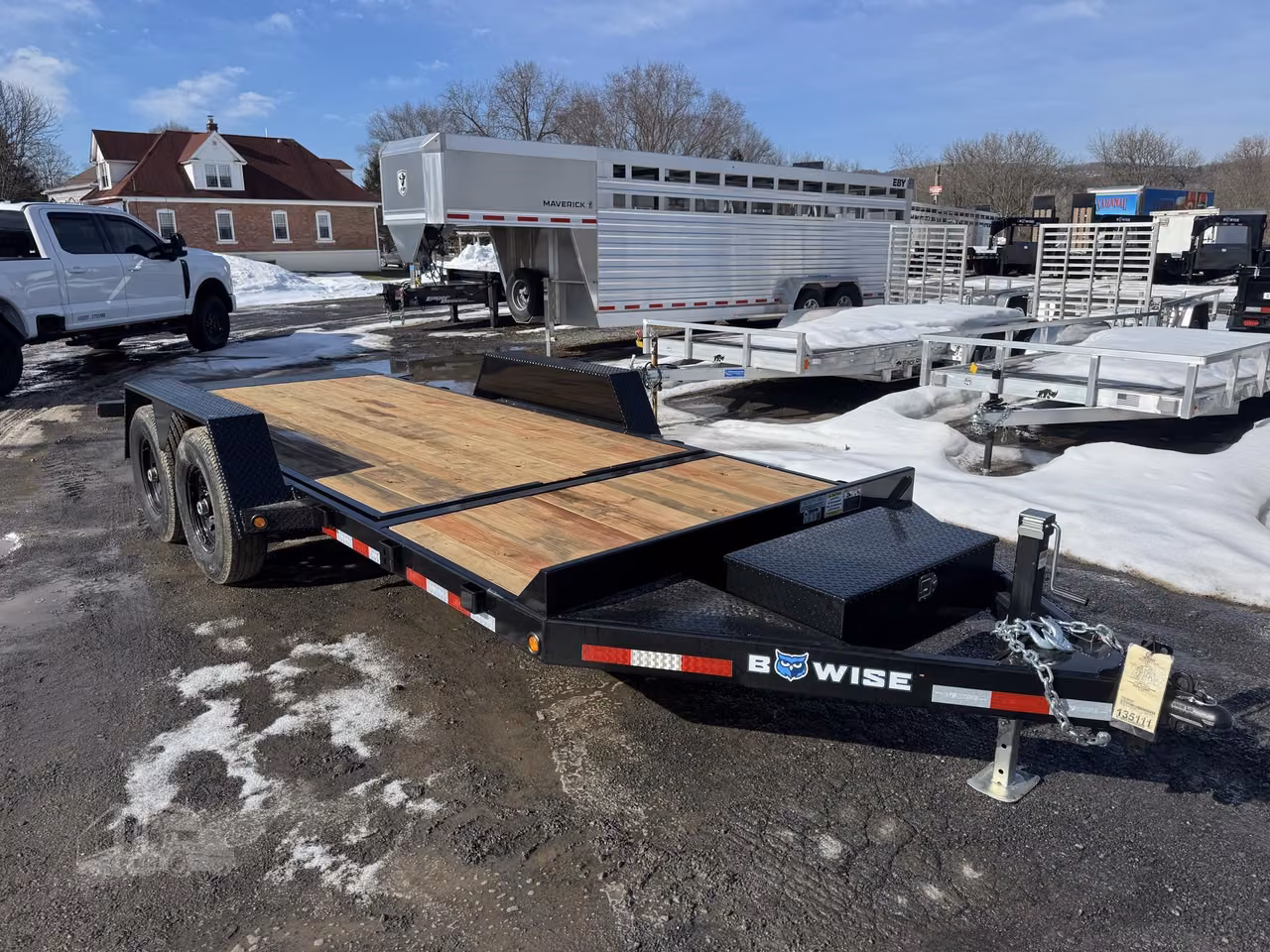 2026 BWISE Trailers TG18-15 Tilt Trailer