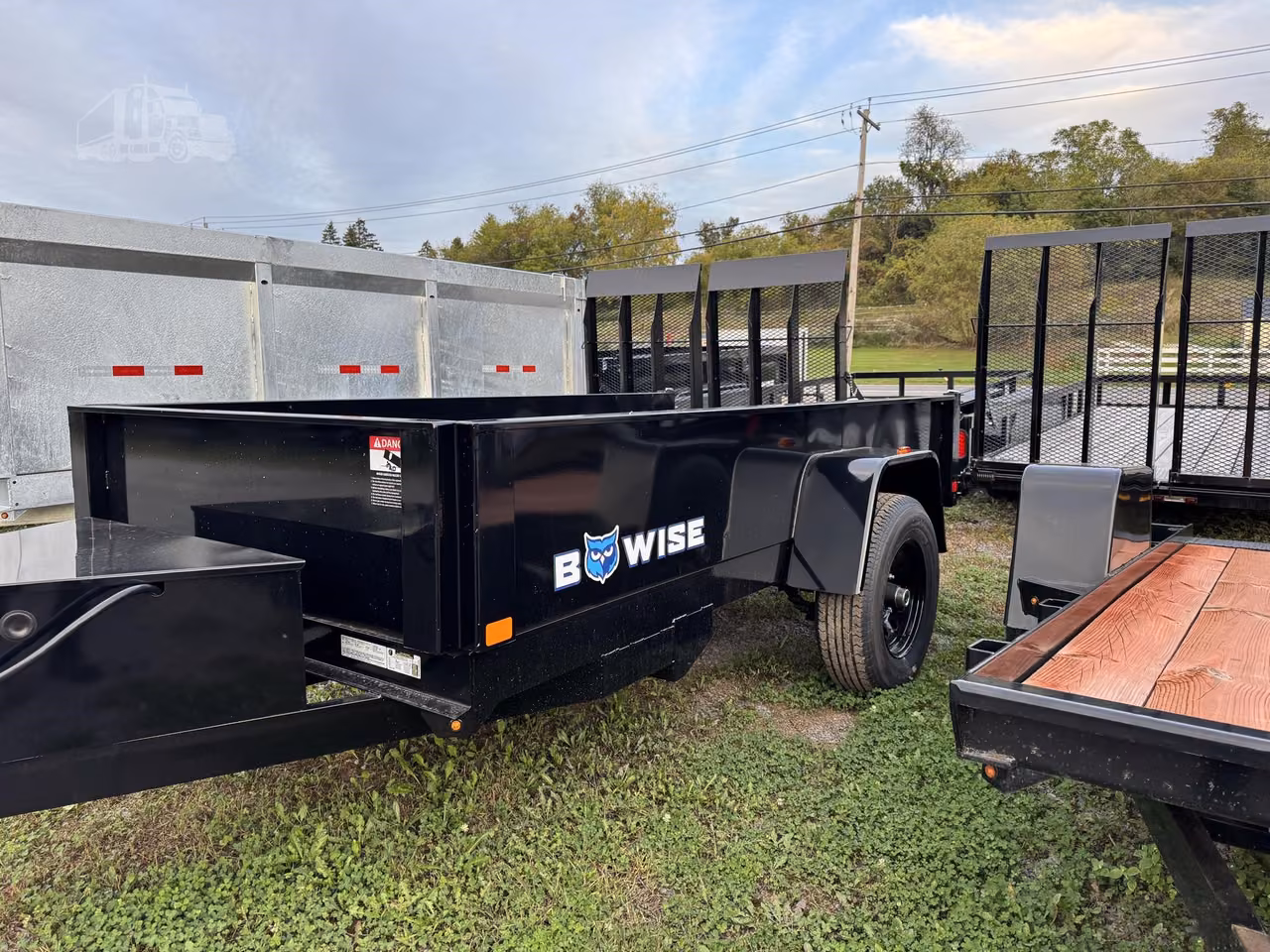 2026 BWISE Trailers DTR510LP-7-D Dump Trailer