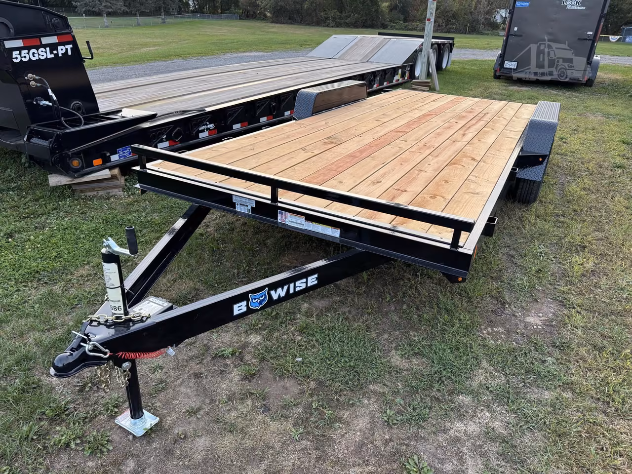 2026 BWISE Trailers EH18-10ELE Equipment Trailer