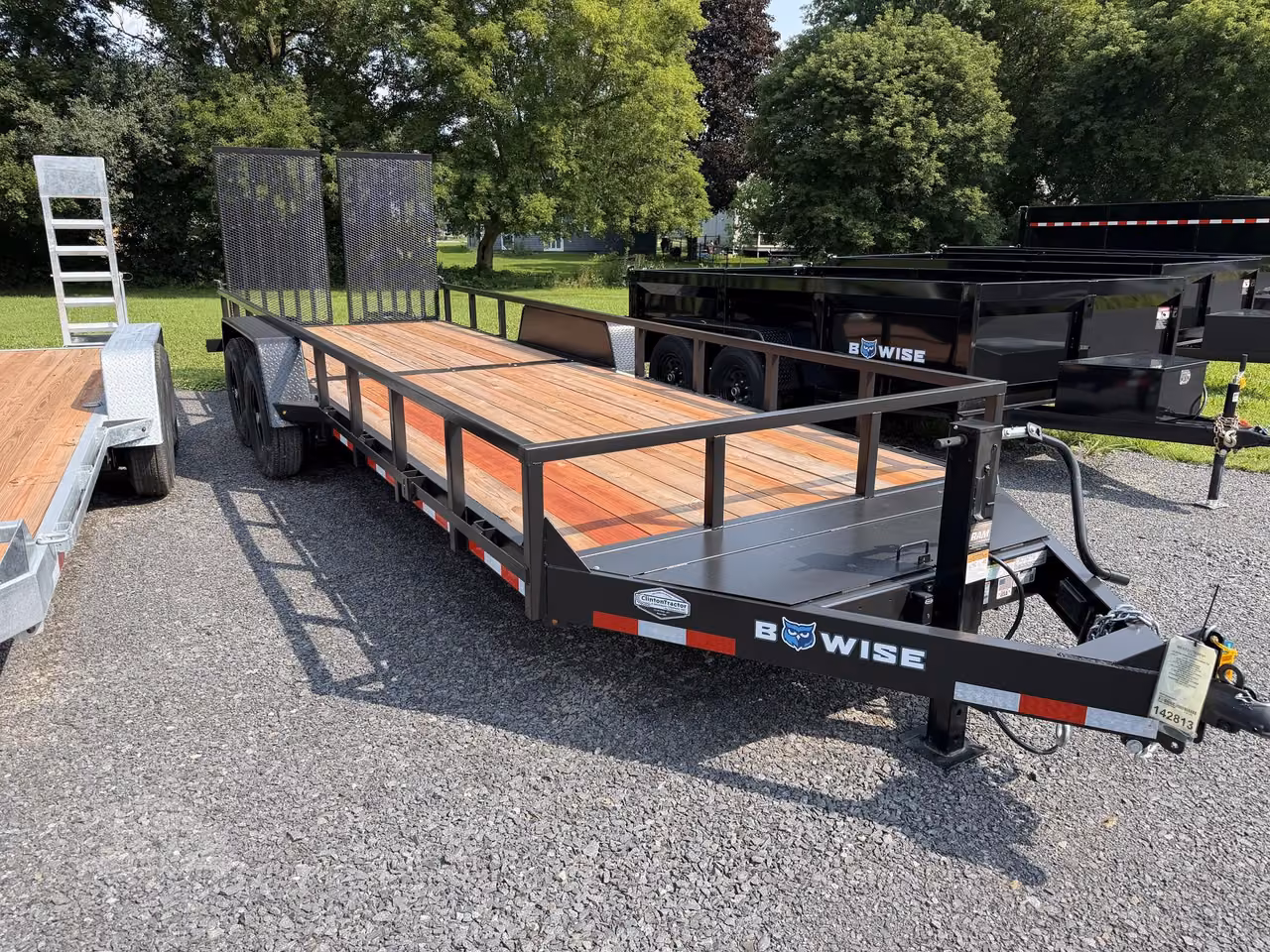 2026 BWISE Trailers EH22-14-HDLS Landscape Trailer