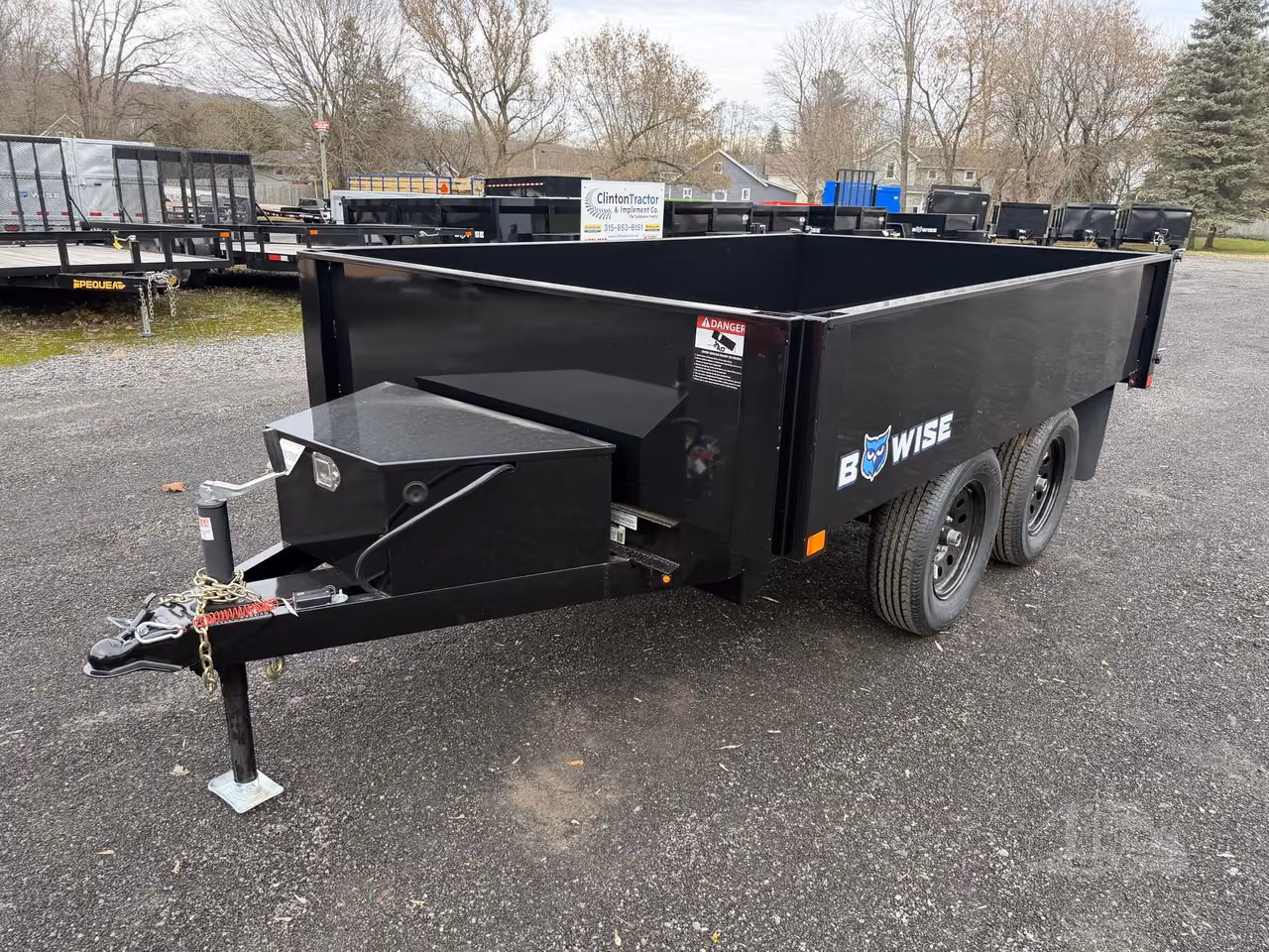 2026 BWISE Trailers DTR610D-7 Dump Trailer