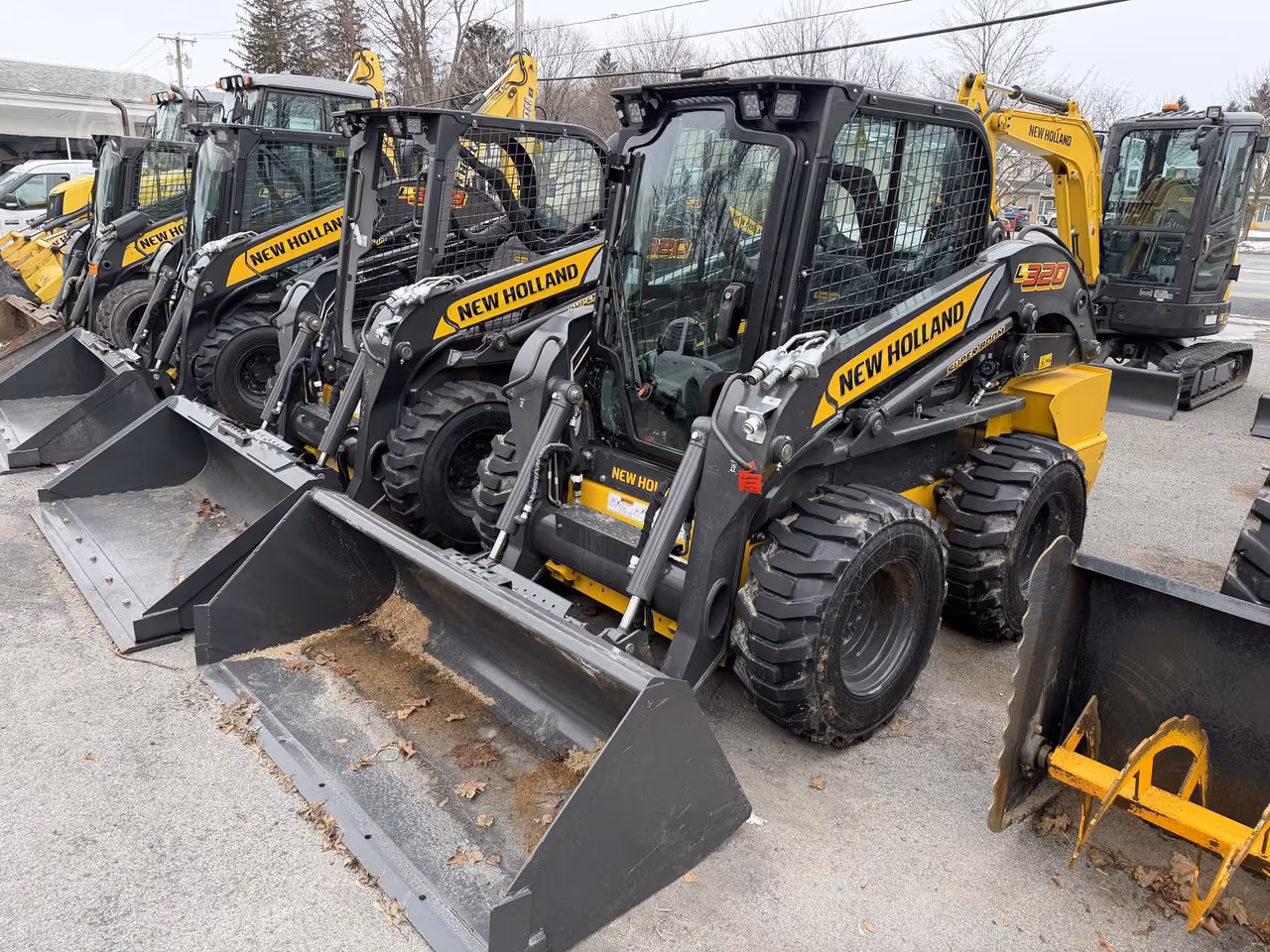 2025 New Holland L320 Skid Steer