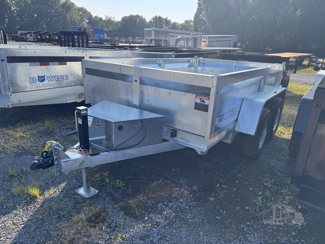 2026 BWISE Trailers DT610LP-LE-10-A Dump Trailer