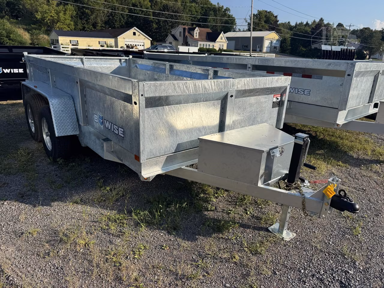 2026 BWISE Trailers DT612LP-LE-10-A Dump Trailer