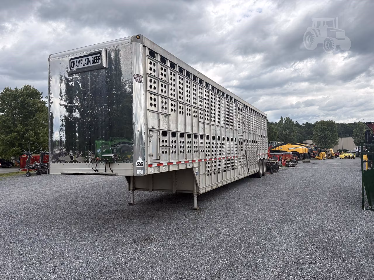 2022 Eby BULL RIDE Livestock Trailer