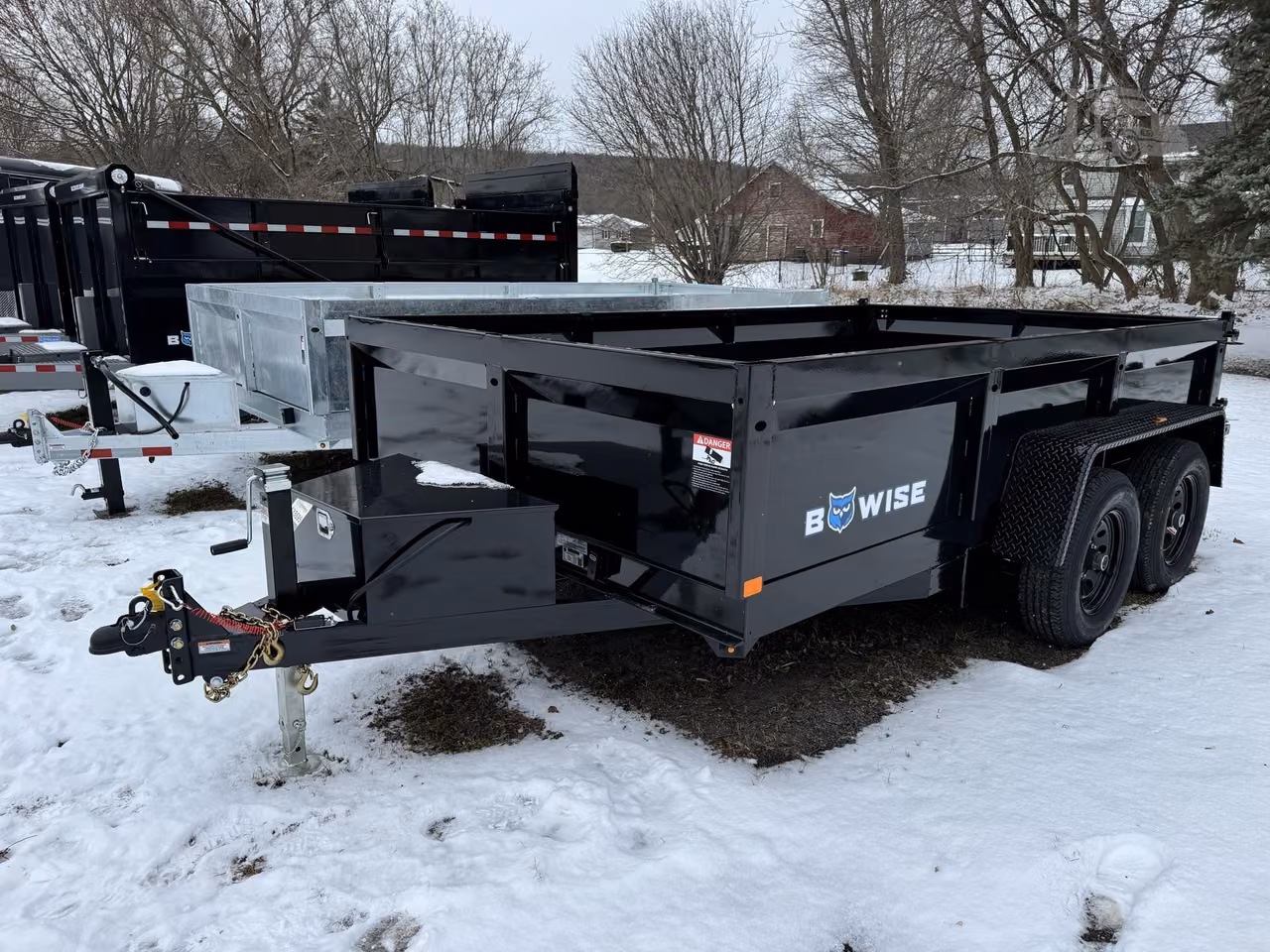 2027 BWISE Trailers DT712LP-LE-10-A Dump Trailer