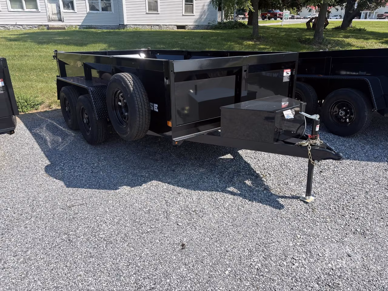 2027 Bwise 12 FT TANDEM AXLE Dump Trailer