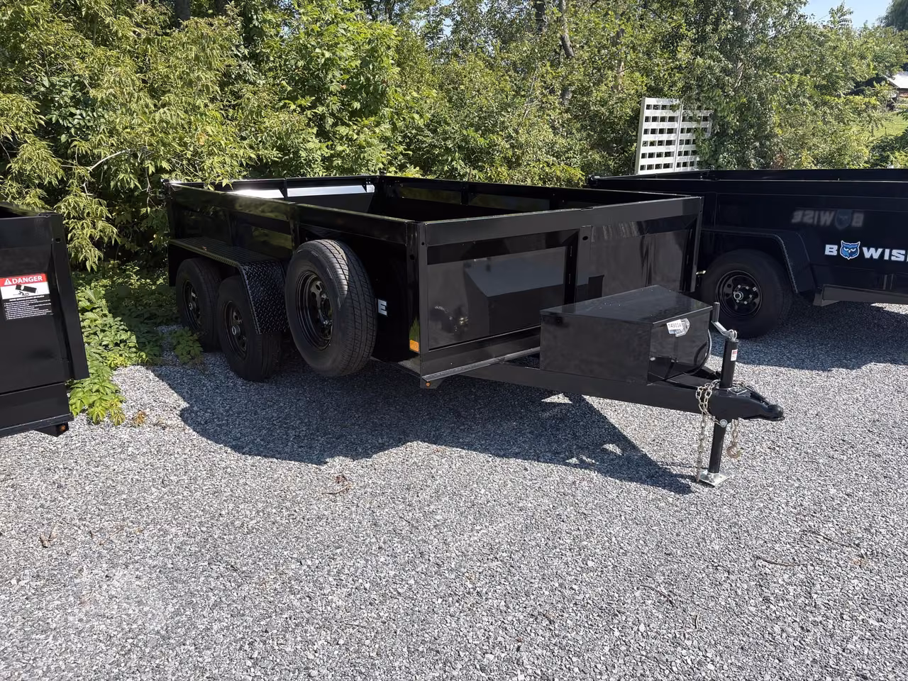 2027 Bwise 12 FT TANDEM AXLE Dump Trailer
