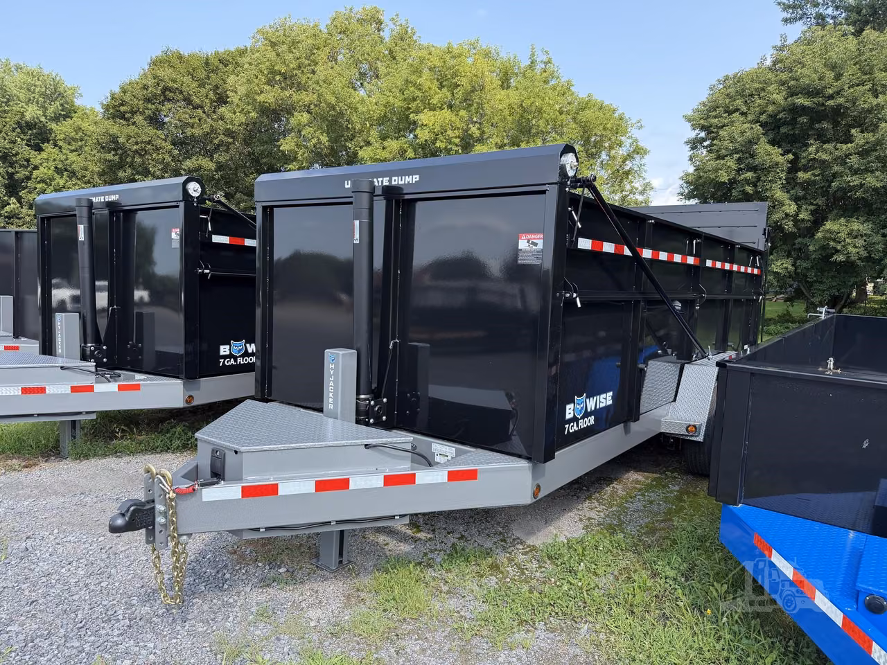 2027 BWISE Trailers DUT16-17 Equipment Trailer
