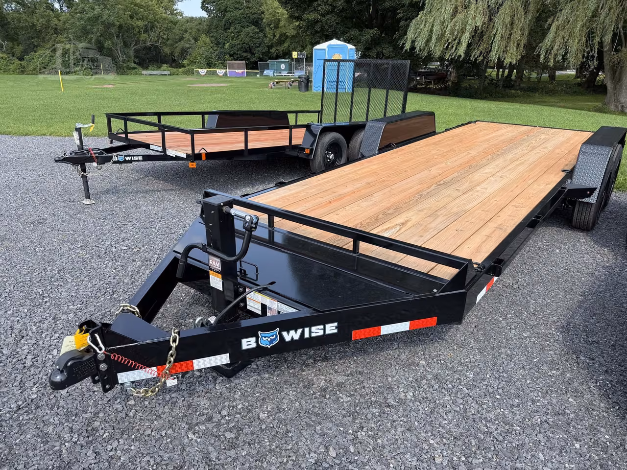 2027 BWISE Trailers EH20-16-HD Equipment Trailer