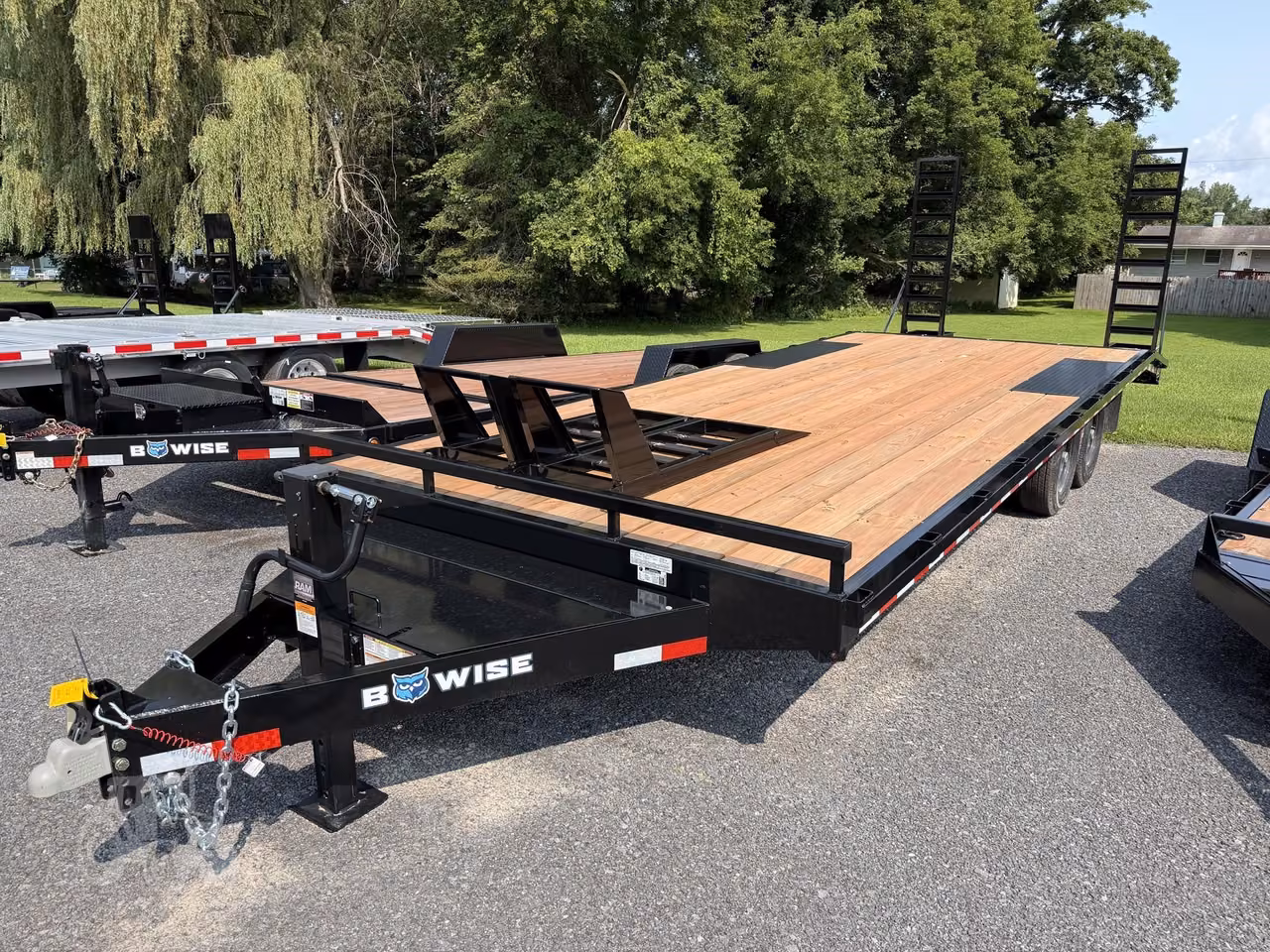 2027 BWISE Trailers EH824-14 Equipment Trailer