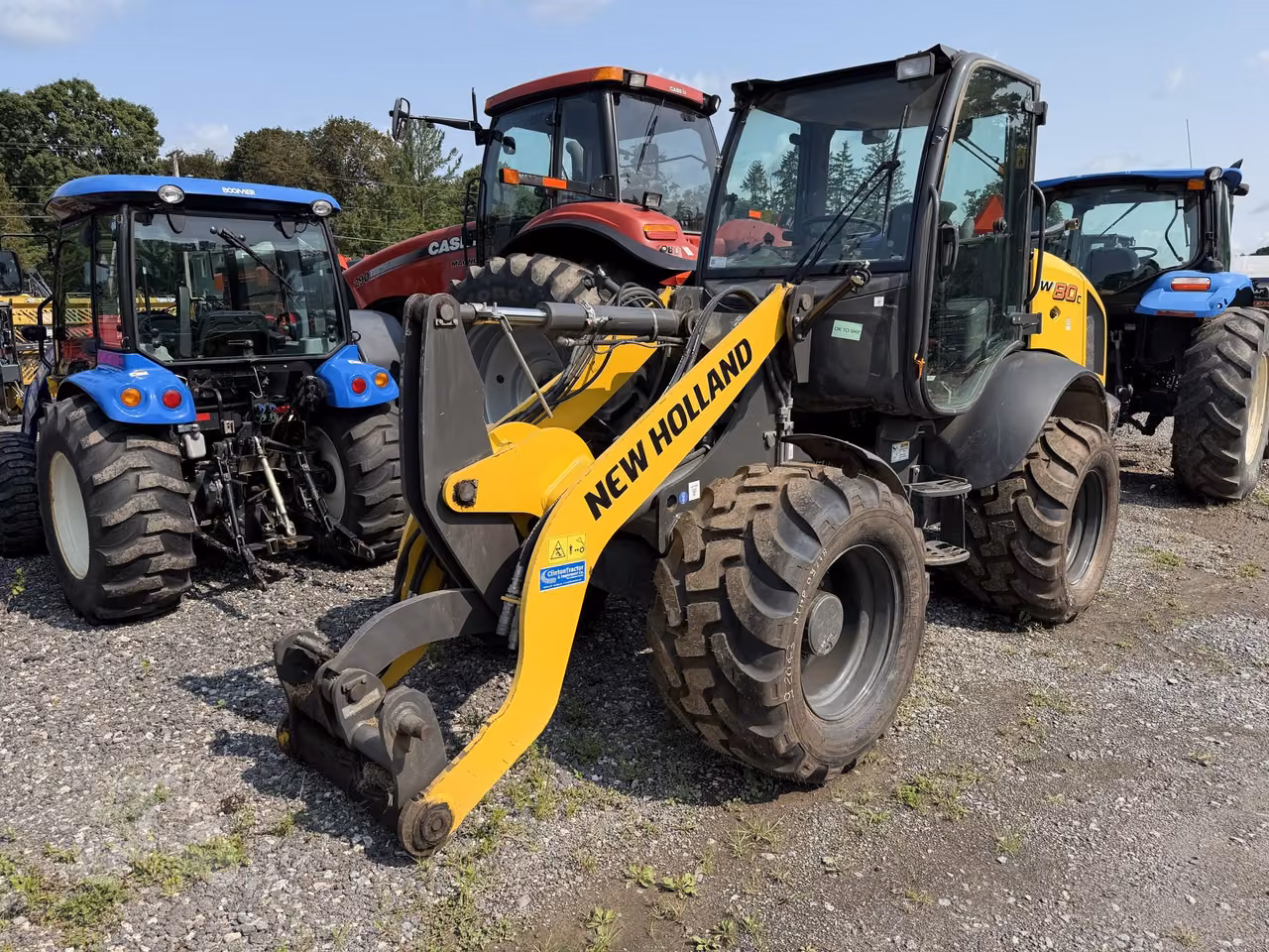 2018 New Holland W80C HS Wheel Loader