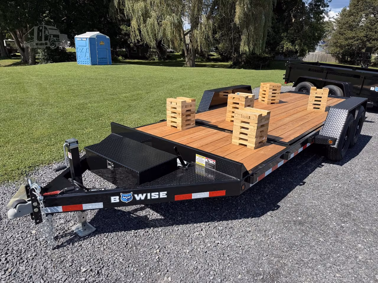 2027 BWISE Trailers TG20-15 Tilt Trailer