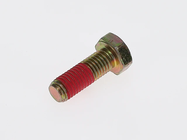 Screw With Adhesive Coating