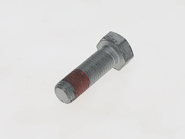 Screw With Adhesive Coating