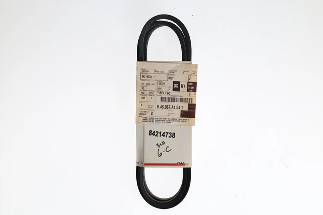 Belt V-Belt, 0.5in W x 88.17in L — fits 31 New Holland models — 84214738