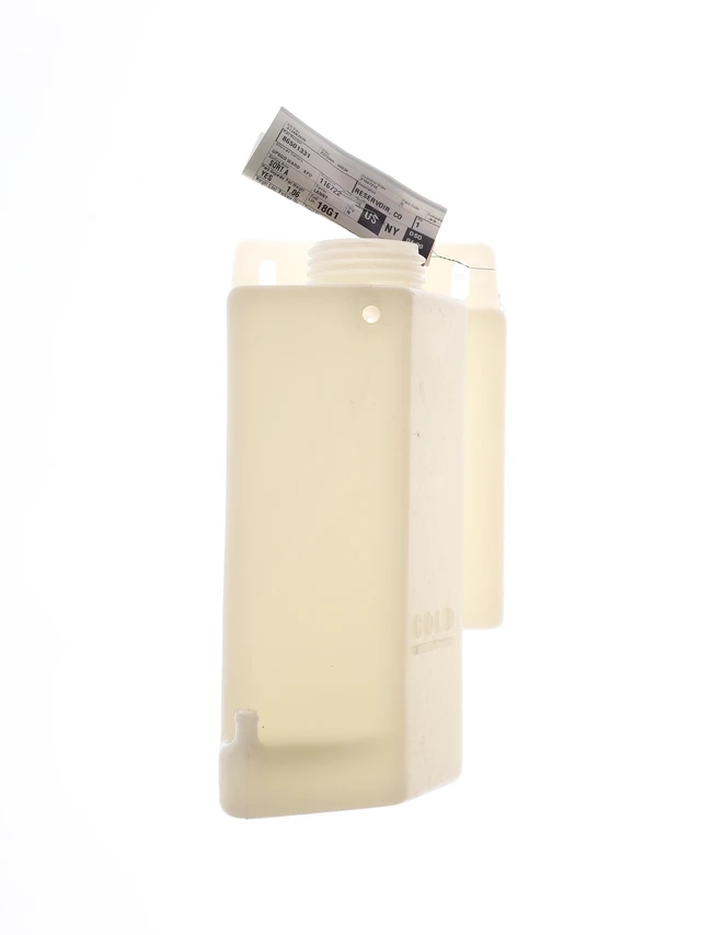 Reservoir, Coolant E — fits 17 New Holland models — 86501331