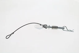 Pin, Knurled W/ Spring & Lanyard