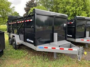 2022 BWISE DU14-15 ULTIMATE DUMP TRAILER - 14' LENGTH/15,400 LB. GVWR